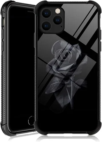 Miniatura 38 de DJSOK Compatible con funda para iPhone 13 Pro Max, fundas doradas de mariposa y rosa para iPhone 13 Pro Max para mujeres y niñas, diseño