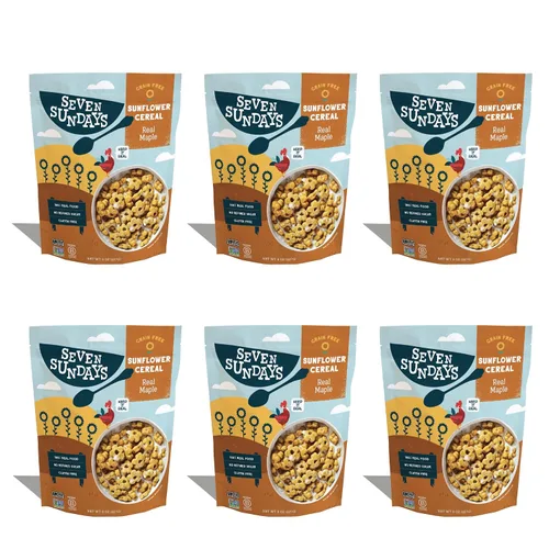 Miniatura 18 de Siete Domingos Cereal Mple Sea Slt Gfree 8 OZ