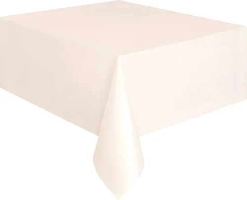 Miniatura 13 de Mantel rectangular de plástico sólido transparente (54 x 108 pulgadas), 1 unidad, diseño elegante y calidad premium, ideal para fiestas, eventos
