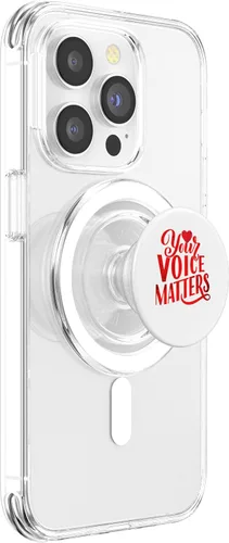 Miniatura 3 de Your Voice Matters Positive Self Help Esteem Love & Support PopSockets MagSafe PopGrip for iPhone