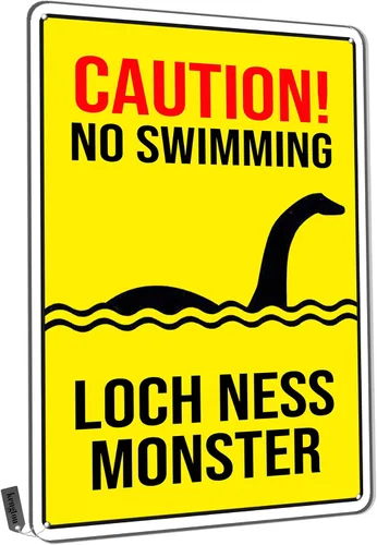 Miniatura 7 de Letreros de lata de advertencia, advertencia de playa cerrada debido a la observación, letrero de metal para hombres y mujeres, decoración de pared