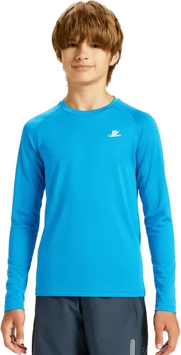 Miniatura 40 de Devoropa - Camiseta de compresión para niños pequeños, camiseta de fútbol y béisbol de manga larga, camiseta interior deportiva de secado rápido