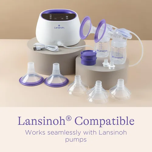 Miniatura 4 de Lansinoh ComfortFit Bridas para extractor de leche, tamaño 1.417 in, 2