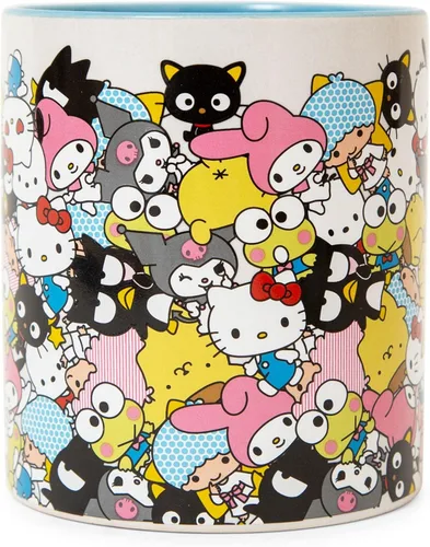Miniatura 2 de Toynk Sanrio - Taza de cerámica con diseño de Hello Kitty And Friends, sin BPA, para expreso, té, capacidad para 20 onzas