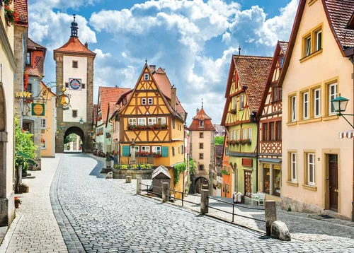 Rompecabezas para adultos de 1000 piezas Alemania, grueso, resistente, preciso, entrelazado, juego familiar, rompecabezas de 1000 piezas a partir de