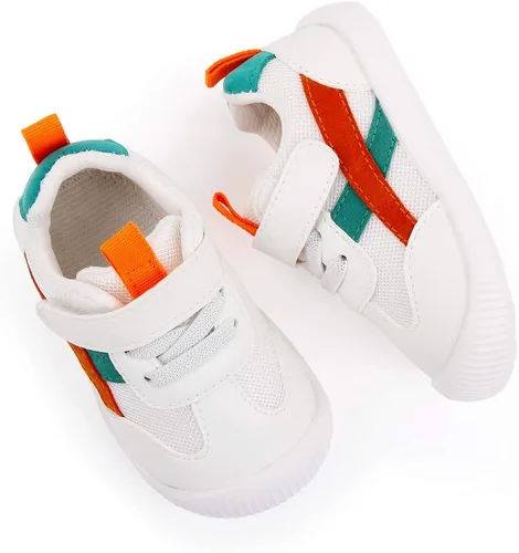 Miniatura 6 de Zapatos de bebé para niños y niñas, primeros caminantes, animales lindos, tenis para niños pequeños, suela de goma