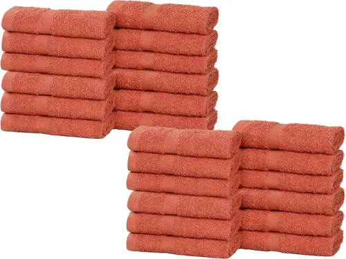 Miniatura 61 de Superior Juego de toallas surtidas de algodón de 6 piezas, incluye 2 toallas faciales, 2 manos y 2 toallas de baño, esenciales ligeros