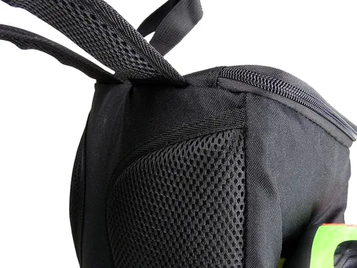 Miniatura 9 de Mochila de fútbol con compartimento para pelotas - Para niños y niñas La bolsa se adapta a todos los equipos de fútbol y equipo de gimnasio (negro)