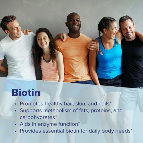 Miniatura 6 de Superior Source Biotina 1000 mcg. Tabletas microlingües de disolución rápida bajo la lengua, 100 unidades, apoya el crecimiento saludable