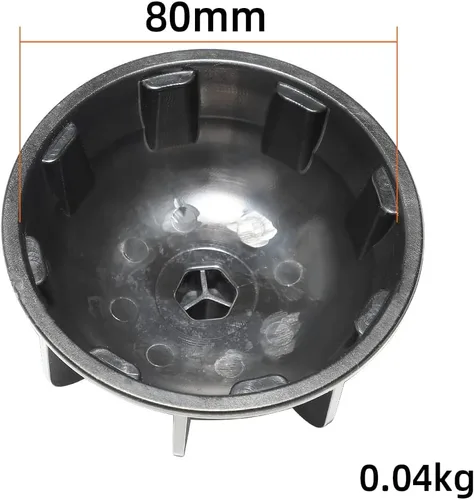 Miniatura 5 de DPTOOL Llave de rueda para tapa de cubo de rueda compatible con Mercedes Benz AMG c63 c63s e63 Maybach S65 A0005810000