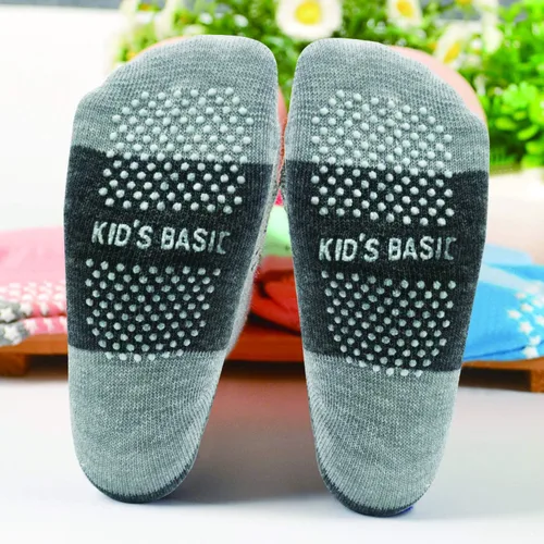 Miniatura 5 de SkiBeaut Calcetines antideslizantes para niños y niñas de 1 a 7 años, 12 pares de calcetines para niños y niñas