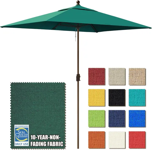 Miniatura 64 de EliteShade USA Sombrilla de Mercado de 9 Pies con Garantía de 10 Años Sin Decoloración, Sombrilla de Patio, Sombrilla de Mesa para Exteriores