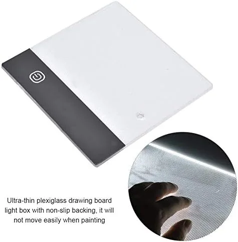 Miniatura 4 de Dibujo a mano LED Artcraft Rastreo Caja de luz Almohadilla de luz portátil Caja de luz Trazador USB Agujero de posicionamiento Flip Book Kit