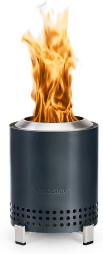 Miniatura 10 de Solo Stove Mesa, Hoguera de Mesa de 5.1 Pulgadas con Soporte - Hoguera de Acero Inoxidable Sin Humo para Acampar, al Aire Libre y Patio - Hoguera