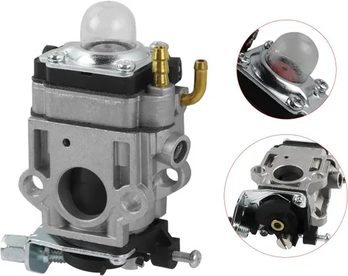 Miniatura 6 de FLYPIG Kit de bujía de carburador de 0.591 in para 43Cc 47Cc 49CC 50CC 2-Stroke X1 X2 X3 R1 Cateye X7 FS529 FS509 Z600 Mini Pocket Bike Quad ATV