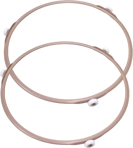 Miniatura 7 de Paquete de 2 anillos giratorios de microondas de 7 pulgadas, soporte para bandeja de placa de vidrio, anillo interior de repuesto, para microondas