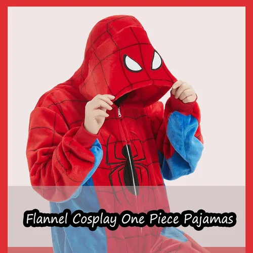 Miniatura 3 de SWEETXIN Pijama unisex para adultos y niños, para Halloween, Navidad, ropa de dormir, traje de cosplay para mujeres y hombres