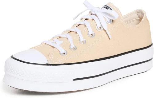 Converse Chuck Taylor All Star Lift Industrial Glam Ox OroNegro Poliéster Adulto Entrenadores Zapatos