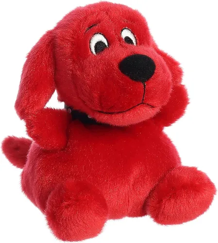 Miniatura 3 de Aurora Juguetón Clifford Palm Pal Clifford - Animal de peluche - Nostalgia infantil - Compañerismo duradero - Rojo 5 pulgadas