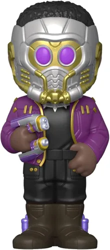Miniatura 3 de Funko Vinilo SODA: Marvel Friday What If - Starlord T'Challa - 1/6 probabilidades para variante de persecución rara - Marvel Comics - Figura