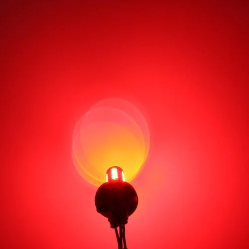 Miniatura 3 de Alla Lighting BAY15D 7518 1157 LED estroboscópica luces de freno bombillas Xtreme Super brillante rojo intermitente luces de parada reemplazo 2057