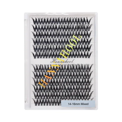 Miniatura 14 de 12 filas - Bandeja grande con pestañas postizas mixtas de 8, 10, 12, 14, 16 mm / mixtas de 14, 15, 16 mm / mixtas de 14 mm - 16 mm / mixtas de 18-20