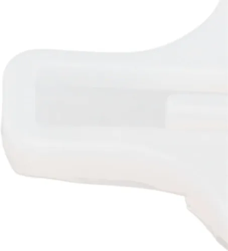 Miniatura 8 de 10 piezas de cruz de silicona de alta elasticidad fácil de liberar múltiples funciones colgante de resina de fundición de silicona cruzada