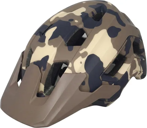 Miniatura 13 de Casco de bicicleta para adultos y jóvenes, casco ligero de MTB con visera ajustable para ciclismo de montaña/carretera, 2 tamaños para hombres