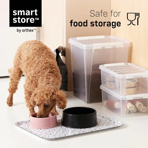 Miniatura 5 de SmartStore - 8 cajas de almacenamiento de plástico con tapa de 4 L (11.8 x 7.5 x 4.3 in) Cajones de almacenamiento de plástico con tapa