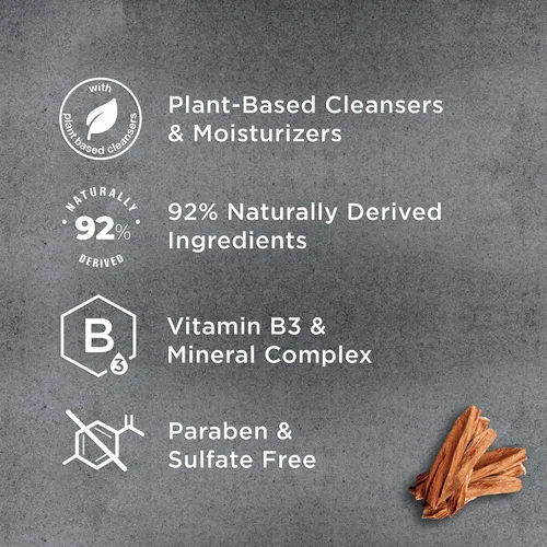Miniatura 4 de DOVE MEN + CARE Champú 2 en 1 + acondicionador aceite de sándalo y cardamomo para cabello grueso y completo, + vitamina B3 y complejo mineral, 17.5