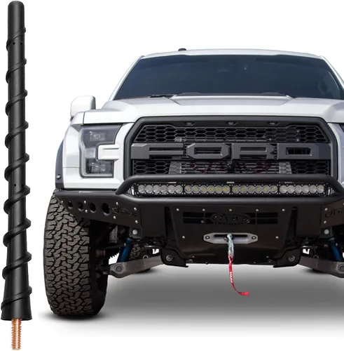 Miniatura 9 de BASIKER Antena para Jeep Gladiator Willys Mojave 2007-2024 2025 2026, accesorios para Jeep Gladiator, 13 pulgadas en espiral Jeep Gladiator Willys