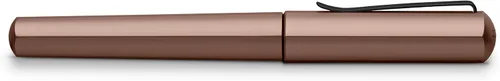 Miniatura 6 de Faber-Castell HEXO - Pluma estilográfica, bronce, extrafina: moderna pluma estilográfica con punta extra fina de acero inoxidable negro, agarre