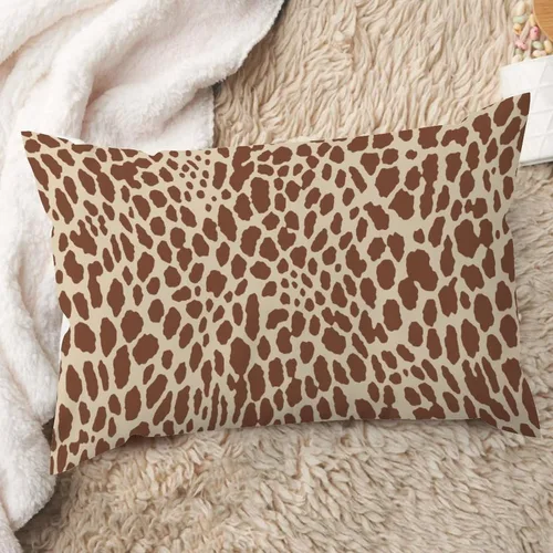 Miniatura 16 de ArogGeld Funda de almohada lumbar, estampado de guepardo verde, leopardo, estampado de leopardo, manchas de animales, almohada decorativa verde, A-17