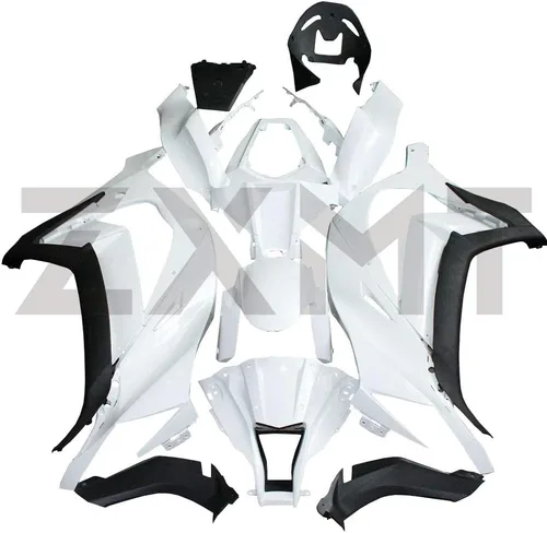 Miniatura 7 de Kit de carenado de motocicleta para Kawasaki Ninja ZX-10R 2006 2007 sin pintar (19 piezas)