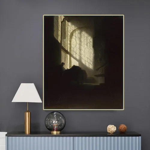 Miniatura 18 de Rembrandt - Kit de pintura de diamantes para adultos, 5D con taladro redondo completo, kit de pintura de diamantes para decoración del hogar