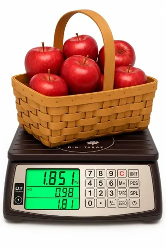 Miniatura 3 de Báscula de Cálculo de Precios, Báscula Comercial para Alimentos, Función de Contaje, 66 lb/30 kg, 1 g, Recargable, Diseño Impermeable, Teclas