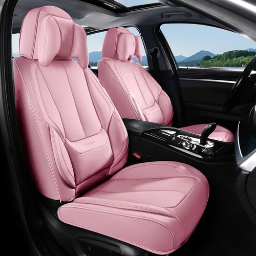 Miniatura 88 de Coverado Juego completo de fundas de asiento de automóvil, fundas de asiento para automóviles, fundas de asiento de coche beige para asientos