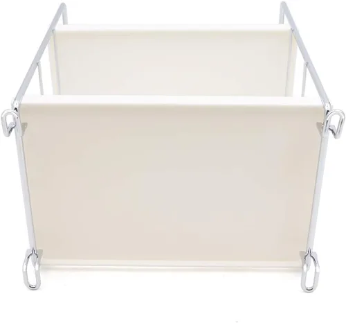 Miniatura 4 de Estante organizador apilable independiente de plástico/metal, estante de almacenamiento de encimera de baño, organizador de cosméticos, estante