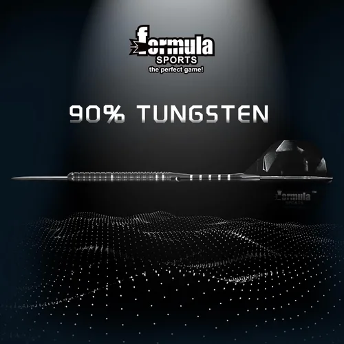 Miniatura 4 de Formula Sports Juego de dardos de tungsteno 90% de punta de metal de 0.74 oz/0.78 oz/0.81 oz/0.85 oz, juego de dardos de punta de acero profesional