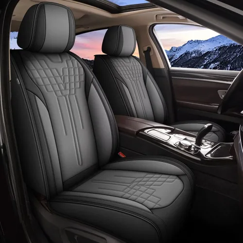Miniatura 16 de TTX LIGHTING Juego completo de fundas de asiento de automóvil para Kia Sorento 2007-2026, funda protectora impermeable de piel sintética, compatible