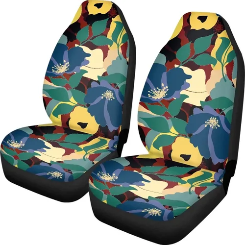 Miniatura 8 de Fundas de asiento de coche con estampado de bandera estadounidense, fundas cómodas para asientos de automóvil, duraderas, ajuste universal