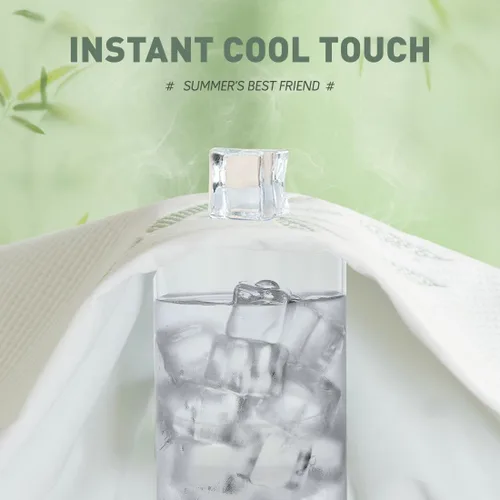 Miniatura 4 de Protector de colchón refrescante Twin - Funda de colchón de fibra de rayón 100% impermeable y silenciosa (39" x 75") Cama suave, transpirable