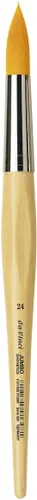Miniatura 11 de da Vinci Student Series 303 Junior - Brocha redonda elástica sintética con mango lacado que no se enrolla, tamaño 14