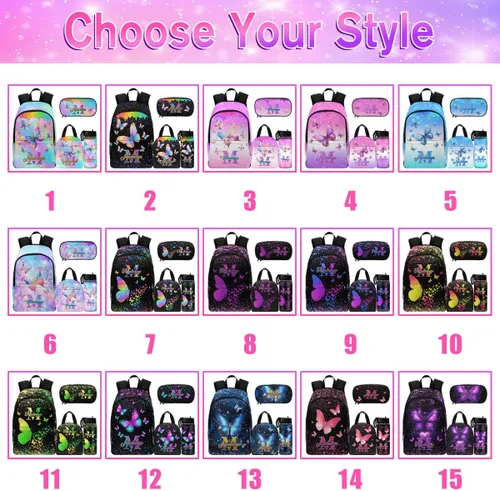 Miniatura 212 de Texto personalizado Elefante desgaste gafas mochila mochila mochila casual Daypack bolsa para mamá niñas, color86-4, Mochilas Daypack