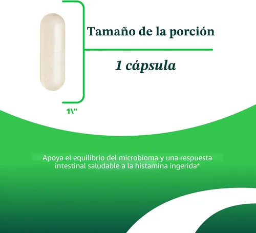 Miniatura 3 de Seeking Health ProBiota HistaminX Probiótico nutricional probiótico vegetariano 10 mil millones de UFC por porción 60 cápsulas vegetarianas