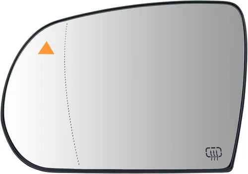 Miniatura 10 de Espejo lateral del pasajero de repuesto para Jeep Cherokee 2014-2019 Jeep Compass 2017-2021, retrovisor lateral exterior derecho de cristal