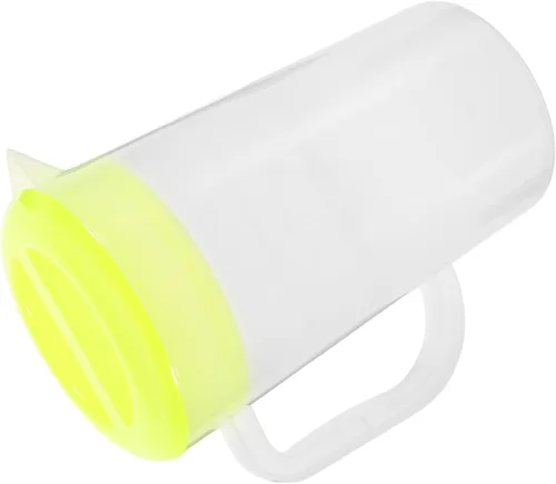 Miniatura 10 de Jarra de agua fría graduada, botellas de agua transparentes, bebidas de hielo, dispensador de bebidas de limonada, frigorífico, jarra de té de un
