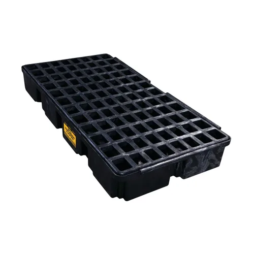 Miniatura 10 de Eagle Plataforma modular para derrames de un tambor, 26.25"x26"x6.5", sumidero de 15 galones, bandeja de contención de capacidad de carga de 2,000