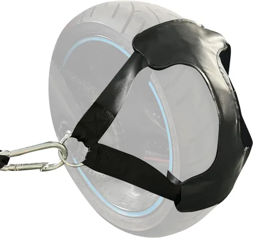Miniatura 9 de MOTO4U Correa Universal de Amarre para Rueda Trasera de Motocicleta en Negro