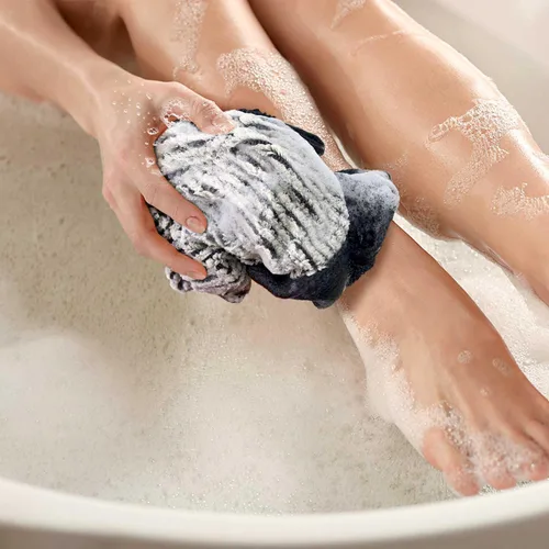 Miniatura 5 de Cleanbear Paños de Lavado Paquete de 12 Toallitas para tu Cara y Cuerpo, Toallas de Baño para Ducharse, Juego de Toallitas Grandes de 13" x 13